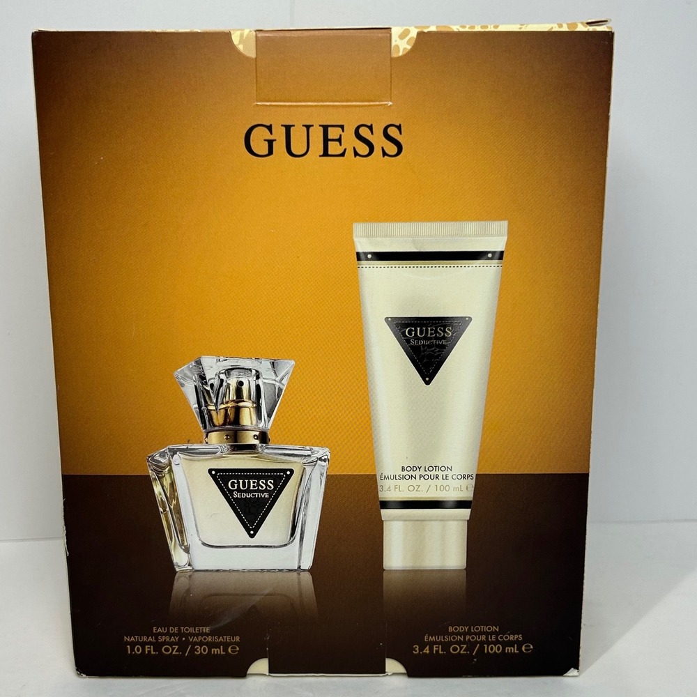 Guess Seductive Womens Fragrance Gift Set 1.0oz EDT & 3.4oz Body Lotion 2pc New